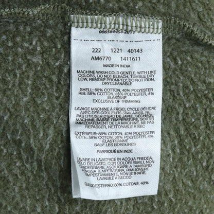 Adidas Men's Green Camouflage XL Pullover Hoodie