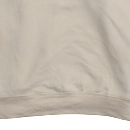 Adidas Women Beige Crew Neck Pullover Sweatshirt UK 14