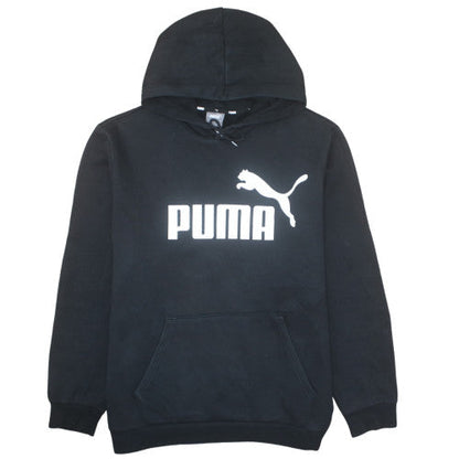Puma Men's Black XL Pullover Hoodie Fleece Sweatshirt