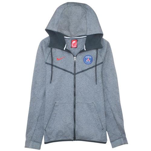 Nike Men’s Grey Full Zip Hoodie Small Regular Fit Sportswear