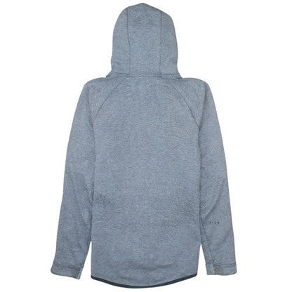 Nike Men’s Grey Full Zip Hoodie Small Regular Fit Sportswear