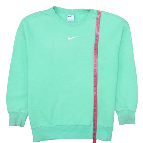 Nike Women’s Green Crew Neck Pullover Sweatshirt M