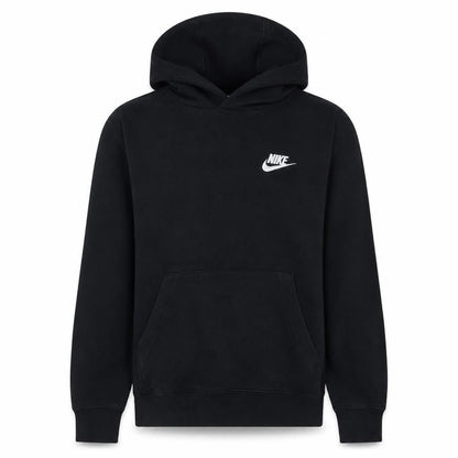 Nike Men's Black Pullover Hoodie Size S Fleece Logo Sportswear