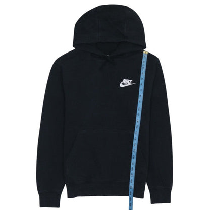 Nike Men's Black Pullover Hoodie Size S Fleece Logo Sportswear