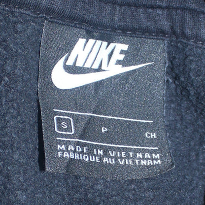 Nike Men's Black Pullover Hoodie Size S Fleece Logo Sportswear