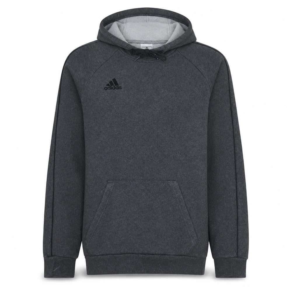 Adidas Men's Grey Pullover Hoodie Small Regular Fit Fleece