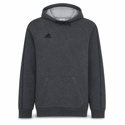 Adidas Men's Grey Pullover Hoodie Small Regular Fit Fleece