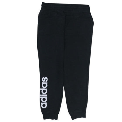 Adidas Womens Black Jogger Trousers M Cotton Blend Sportswear