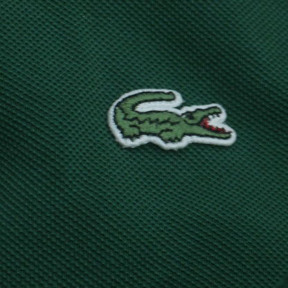 Lacoste Men's Green Cotton Short Sleeve Polo Shirt Size L