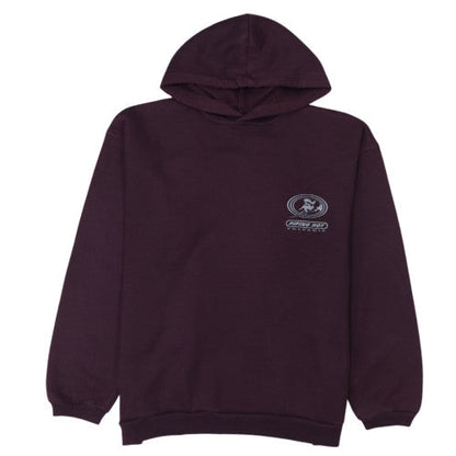 Piping Hot Women's Purple Pullover Hoodie Size 16 Graphic Print