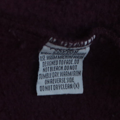 Piping Hot Women's Purple Pullover Hoodie Size 16 Graphic Print