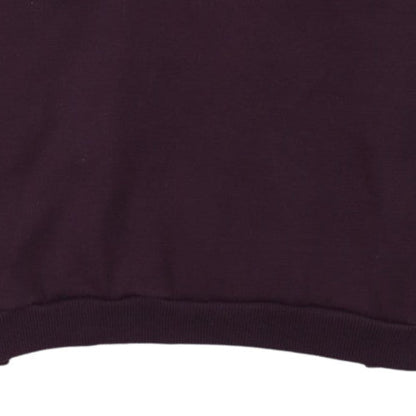 Piping Hot Women's Purple Pullover Hoodie Size 16 Graphic Print