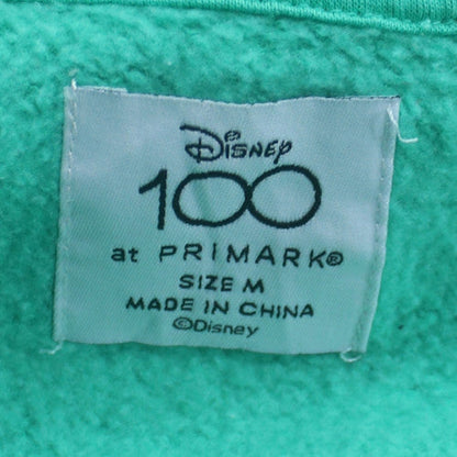 Primark Disney Women's Green Mickey & Pluto Crew Neck Sweatshirt Size M 12/14