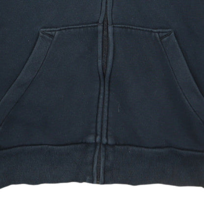 Puma Mens Black Full Zip Hoodie Size S Hooded Fleece Sweatshirt