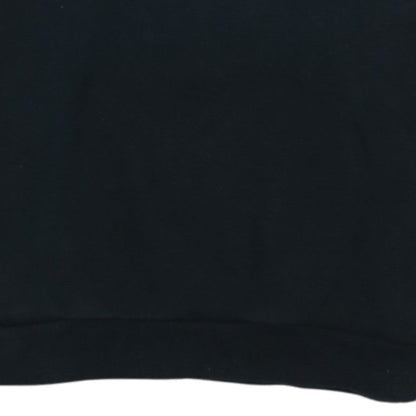 Puma Men’s Black Crew Neck Sweatshirt M Regular Fit Logo Pullover