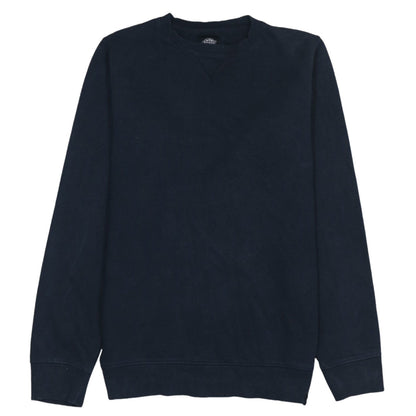 Dickies Men's Blue Crew Neck Cotton Pullover Sweatshirt Medium