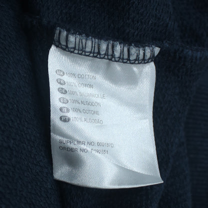 Dickies Men's Blue Crew Neck Cotton Pullover Sweatshirt Medium