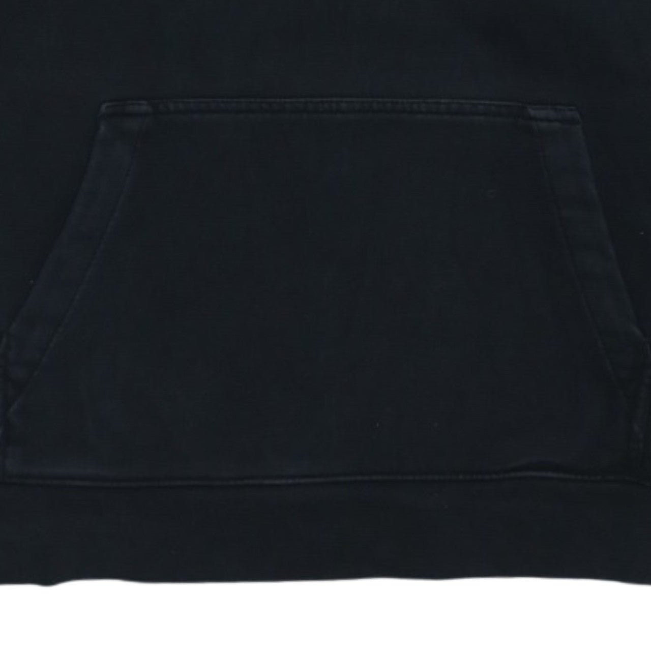 Calvin Klein Womens Black Relaxed Fit Cotton Pullover Hoodie XS