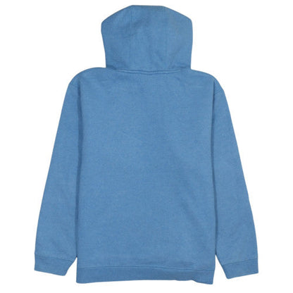 Nike SB Women's Blue Pullover Hoodie Small Relaxed Fit Cotton Blend
