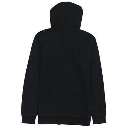 Adidas Womens Black Small Pullover Hoodie with Logo Print