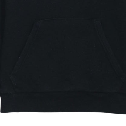 Adidas Womens Black Small Pullover Hoodie with Logo Print