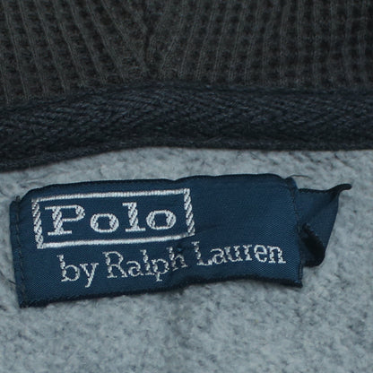 Polo Ralph Lauren Women's Black Full Zip Hoodie Size M Cotton Blend