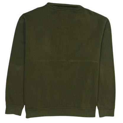 Nike Mens Green 1/4 Zip Fleece Sweatshirt XXL Regular Fit