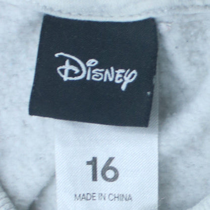 Disney Women’s Grey Mickey Mouse Print Sweatshirt Size 16