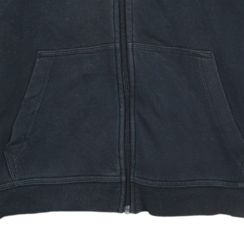 Nike Boys Black Full Zip Hoodie XL 158-170cm - Hooded Sweatshirt