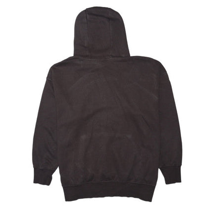 Nike Men's Brown Pullover Hoodie L Fleece Regular Fit Logo Sportswear