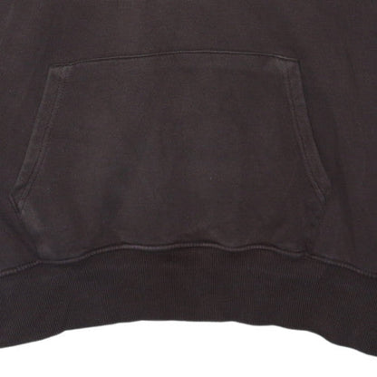 Nike Men's Brown Pullover Hoodie L Fleece Regular Fit Logo Sportswear