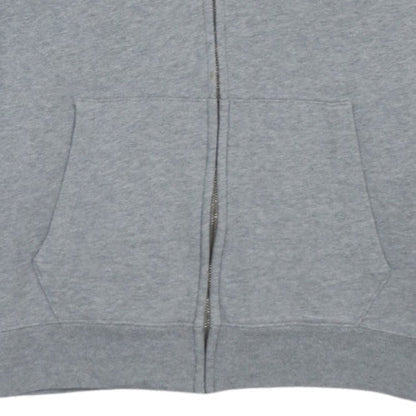GAP Men’s Grey Full Zip Hoodie S Regular Fit Cotton Fleece