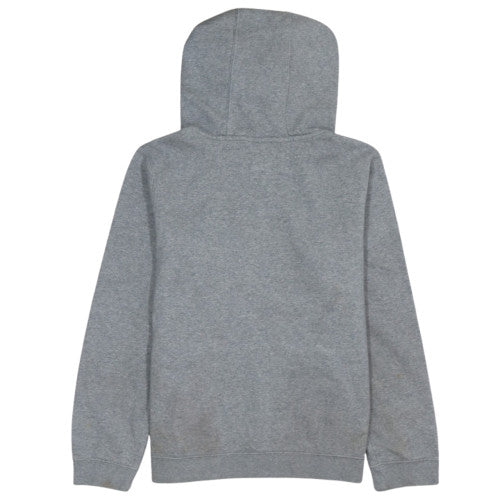 Nike Boys Grey XL Pullover Hoodie with Logo Print Sweatshirt