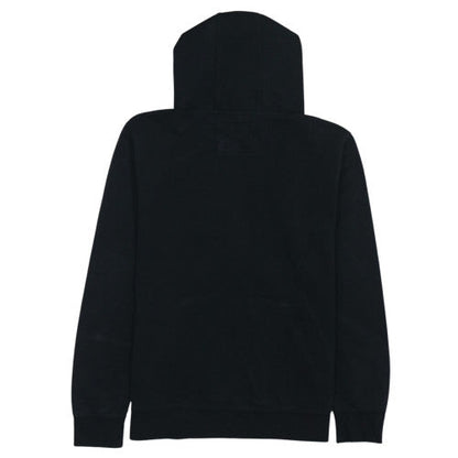 Quiksilver Mens Black Pullover Hoodie L Fleece Surf Style