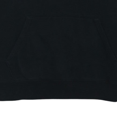 Quiksilver Mens Black Pullover Hoodie L Fleece Surf Style