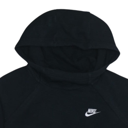 Nike Men's Black Pullover Hoodie M Regular Fit Sports Fleece