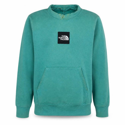 The North Face Mens Green Pullover Crew Neck Sweatshirt M