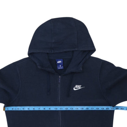 Nike Men's Blue Full Zip Hoodie Size S Fleece Sportswear
