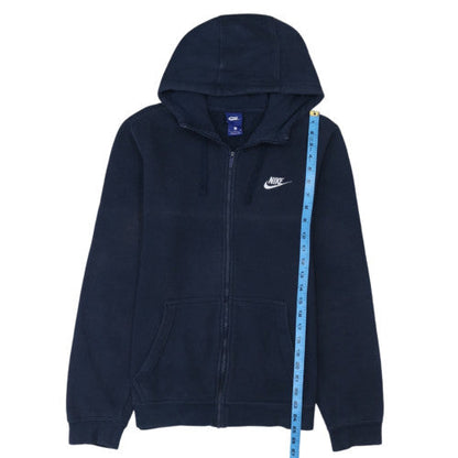 Nike Men's Blue Full Zip Hoodie Size S Fleece Sportswear