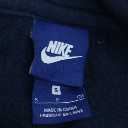 Nike Men's Blue Full Zip Hoodie Size S Fleece Sportswear