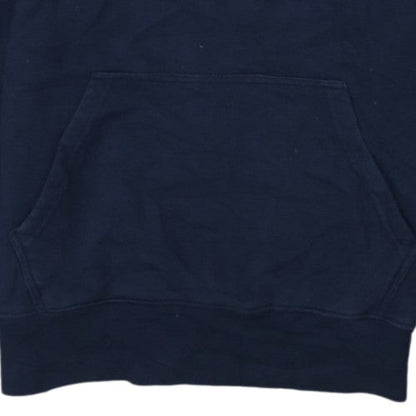Canterbury Men's Blue Pullover Hoodie L Rugby Sports Fleece