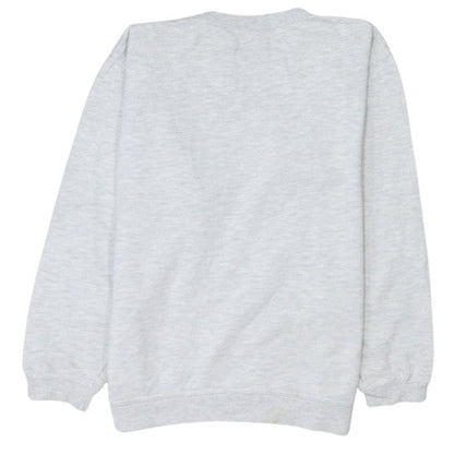 Champion Women’s Grey Pullover Sweatshirt Size S Logo Athletic