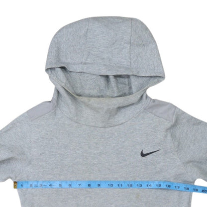 Nike Womens Grey XS Pullover Hoodie Sweatshirt Classic Fit