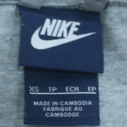 Nike Womens Grey XS Pullover Hoodie Sweatshirt Classic Fit