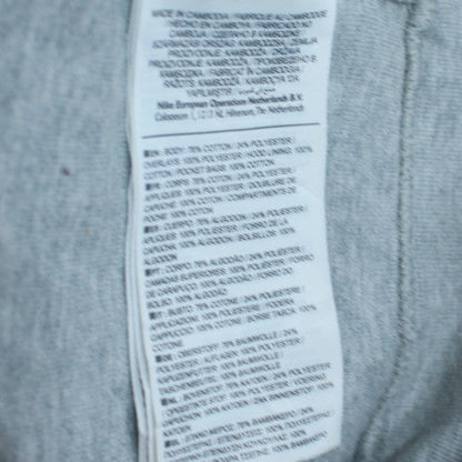 Nike Womens Grey XS Pullover Hoodie Sweatshirt Classic Fit
