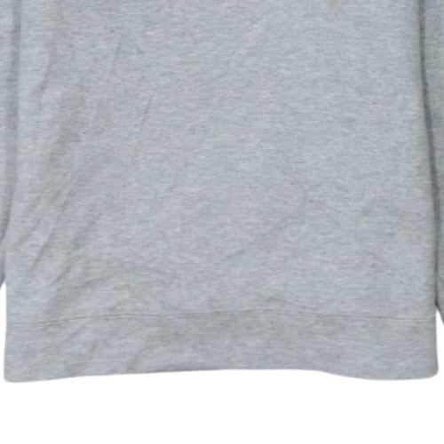 Nike Womens Grey XS Pullover Hoodie Sweatshirt Classic Fit