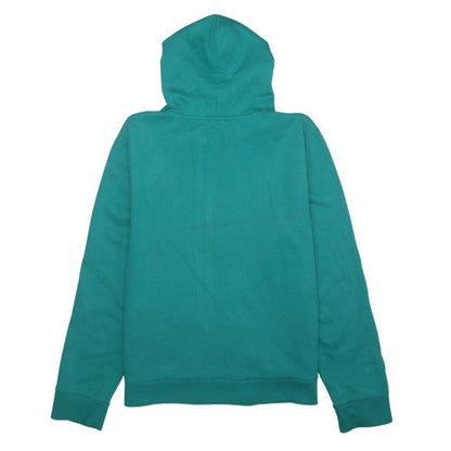 Fila Women's Green Full Zip Hoodie XL Polyester Cotton Blend