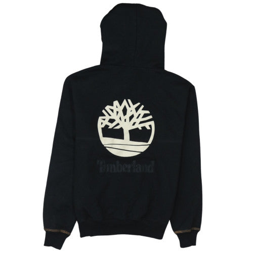 Champion Women's Black Pullover Hoodie Small Faux Fur Lined Logo Sweatshirt