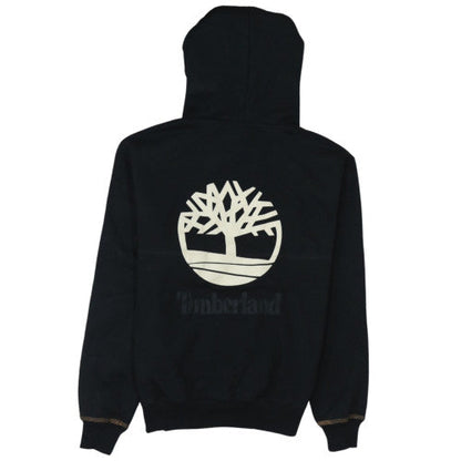 Champion Women's Black Pullover Hoodie Small Faux Fur Lined Logo Sweatshirt
