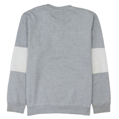 FILA Mens Grey Crew Neck Pullover Sweatshirt L Regular Fit